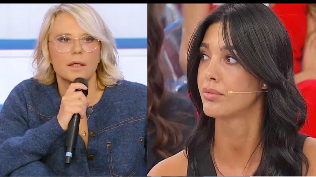Maria De Filippi e Sara Gaudenzi © Canale 5.