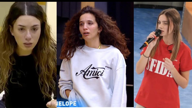 Michelle, Penelope e Flavia, allieve di Amici © Canale 5.