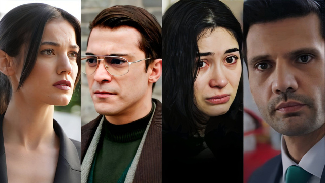 Ceylin, Omer, Ozge e Ilgaz - screenshot © Segreti di famiglia