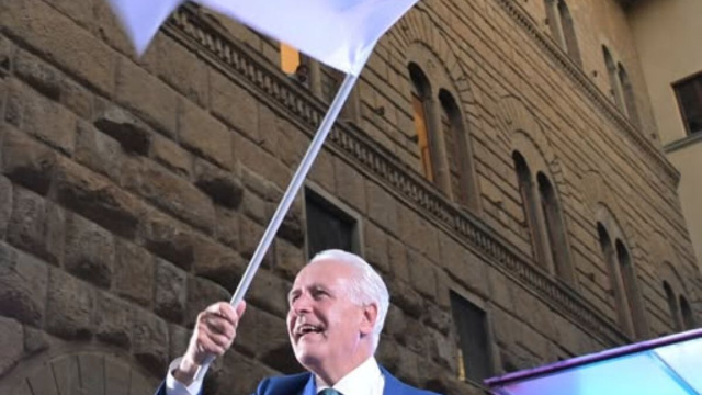 Il rieletto presidente della regione Toscana Eugenio Giani (© facebook)