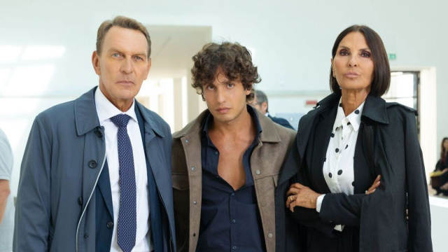 In foto Roberto, Vinicio e Marina © Rai.