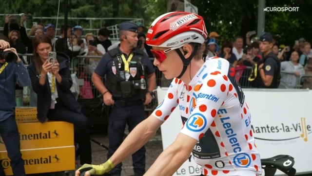 Jonas Vingegaard – © Screenshot Eurosport.