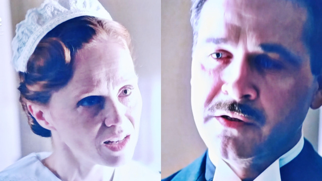 Pia e Ricardo in scena © La Promessa.