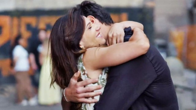 Rosa e Damiano in scena © Un posto al sole