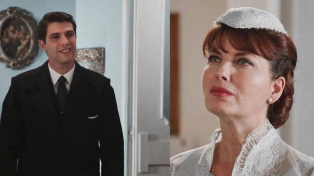 In foto Marcello e Adelaide nella soap © Rai