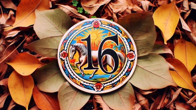 Numero 16 della Smorfia napoletana, 'o culo per il Capricorno. &copy; Immagine creata con Dall-E