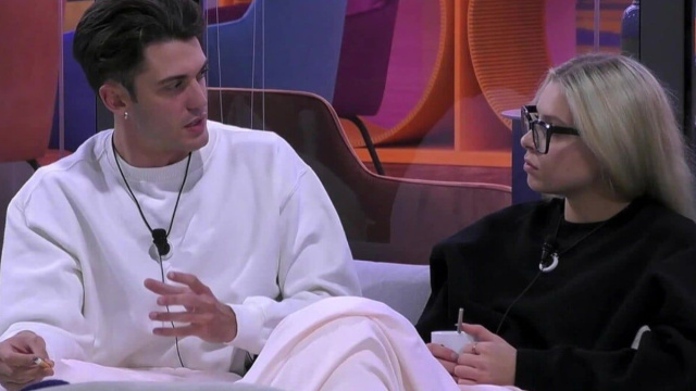 In foto Jonas e Giulia, concorrenti del Grande Fratello © Mediaset