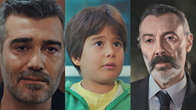 Sarp, Doruk e Nezir – screenshot © La forza di una donna.