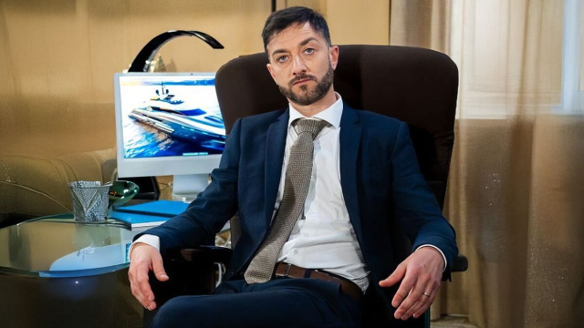 Gennaro Gagliotti (Carlo Caracciolo) © Un posto al sole Rai. Gennaro Gagliotti (Carlo Caracciolo) © Un posto al sole Rai.