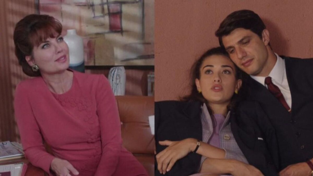 In foto Adelaide, Rosa e Marcello © Rai.