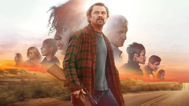 La locandina del Film "Una battaglia dopo l'altra" con Leonardo Di Caprio e Sean Penn