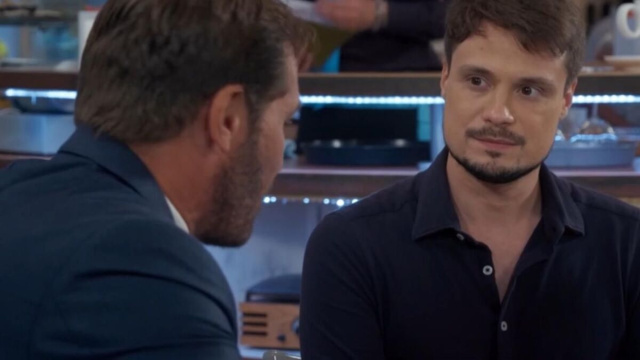 Alberto e Gianluca Palladini in Un posto al sole – © screenshot Rai.