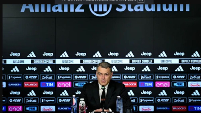 Damien Comolli, dg della Juventus. Foto © Juventus