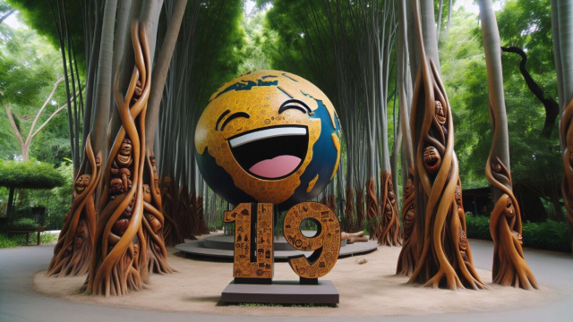 Numero 19 della Smorfia napoletana, 'a resata per la Bilancia. &copy; Immagine creata con Dall-E