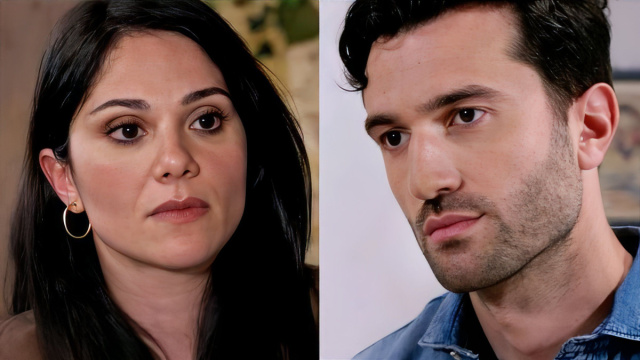 Rosa e Damiano - screenshot © Un posto al sole.