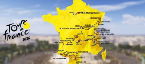 Tour de France 2026, il percorso: cinque arrivi in salita e 26 km di crono individuale