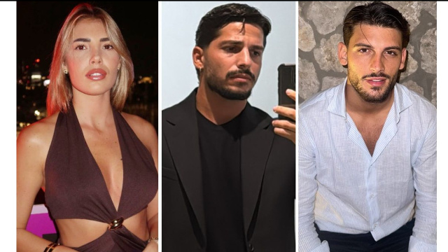 Martina De Ioannon, Gianmarco Steri e Ciro Solimeno &copy; Instagram.