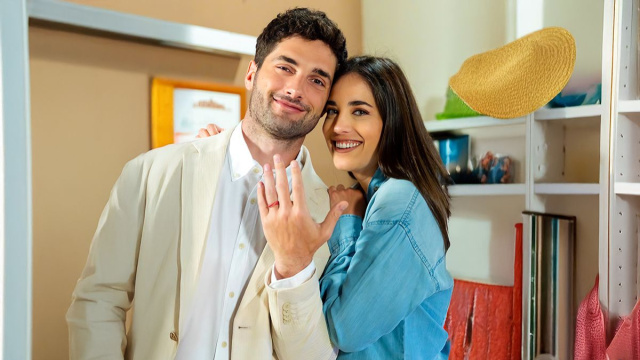 Niko Poggi (Luca Turco) e Manuela Cirillo (Gina Amarante) © Un Posto al Sole Rai