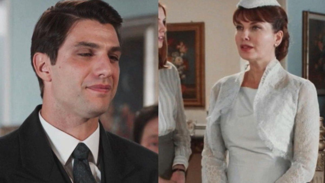 In foto Adelaide e Marcello © Il Paradiso delle signore Rai