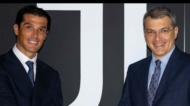 Francois Modesto e Damien Comolli. Foto &copy; Juventus