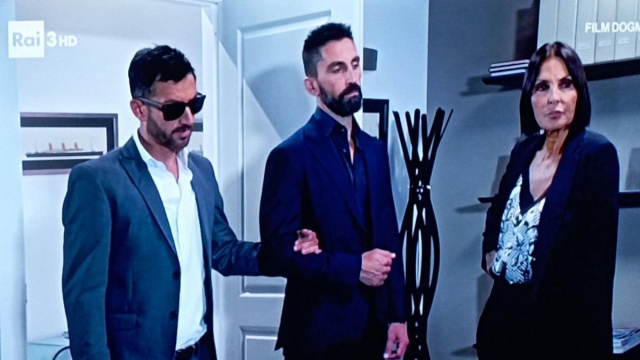 In foto Gennaro Gagliotti e Marina Giordano © screenshot Rai.