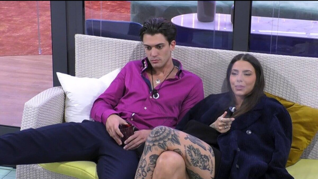 In foto Jonas e Anita, concorrenti del Grande Fratello &copy; Mediaset