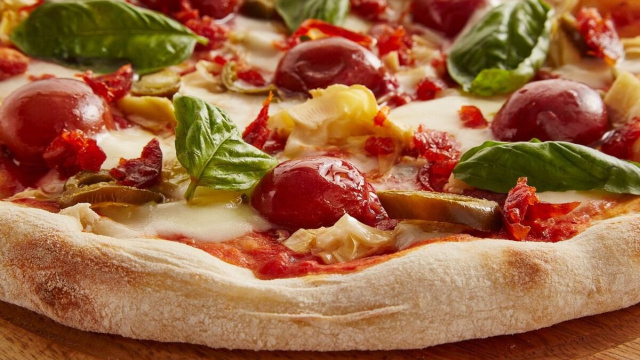 Foto di una pizza © pixabay.com