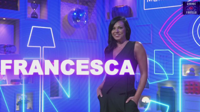 Francesca Carrara – © Grande Fratello / Mediaset.