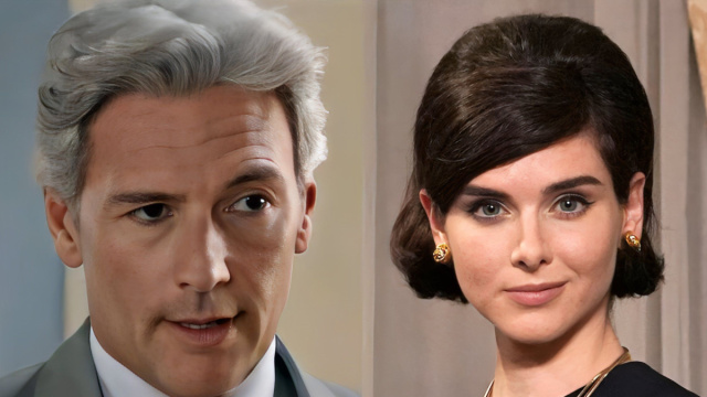 Umberto Guarnieri e Greta Marchesi - screenshot © Rai.