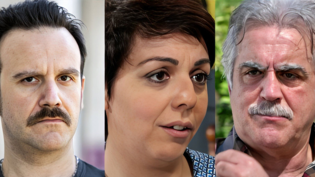 Castrese, Mariella ed Espedito - screenshot © Rai 3