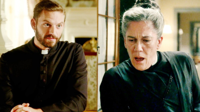 Don Samuel e Petra in scena – © La Promessa.