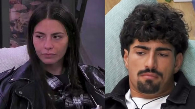 Anita Mazzotta e Giulio Carotenuto ©Grande Fratello/Mediaset.