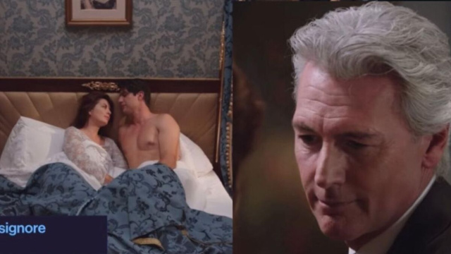 In foto Adelaide, Marcello e Umberto © Rai.