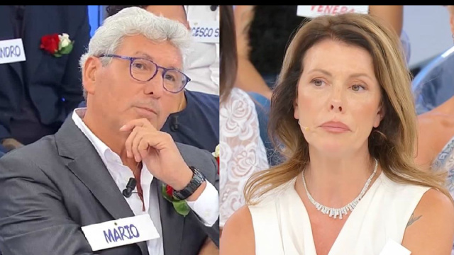 Mario Lenti e Cinzia Paolini © Canale 5.
