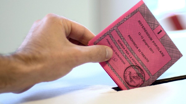 Una scheda elettorale del referendum del 2011 © Wikimedia Common