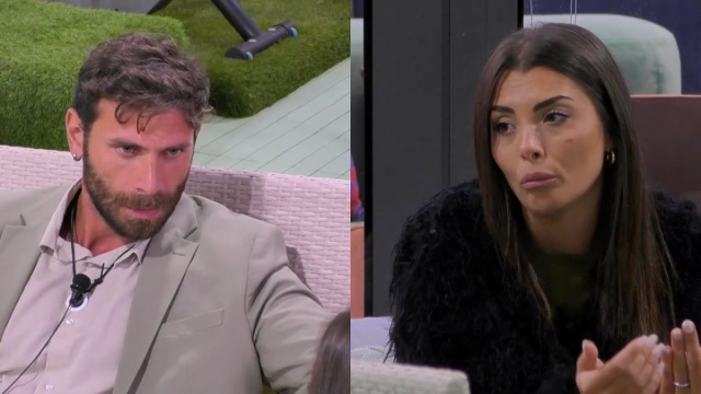 Domenico D'Alterio e Grazia Kendi ©Grande Fratello/Mediaset.