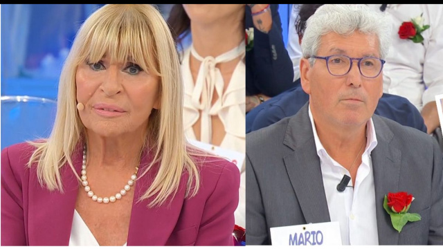 Gemma Galgani e Mario Lenti © Canale 5.