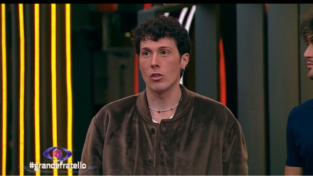 In foto Francesco, concorrente del Grande Fratello © Mediaset.