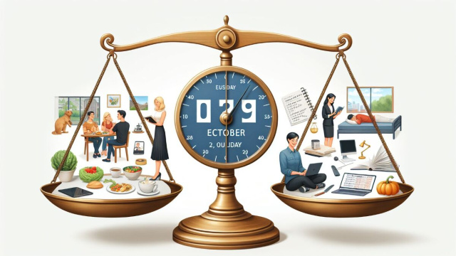 La Bilancia crea equilibrio tra sogni e realtà, mentre gli altri segni trovano la propria strada nel caos odierno. © Immagine creata con Dall-E