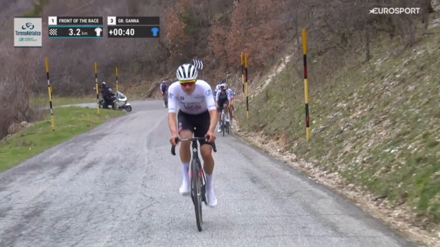 Juan Ayuso - © Screenshot Eurosport.