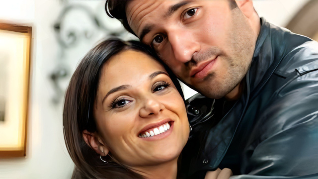 Rosa Picariello e Damiano Renda - screenshot © Un posto al sole.