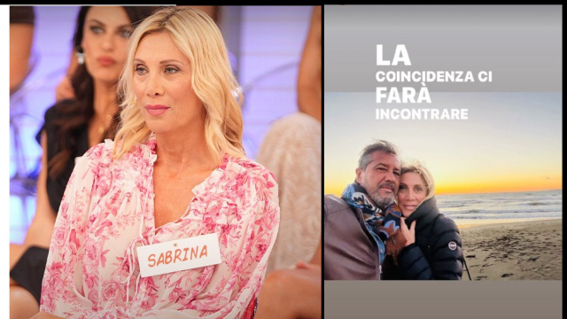 Sabrina Zago e Nicola © Canale 5/Instagram.
