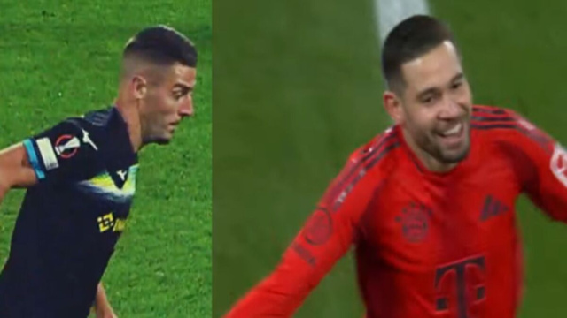 In foto Milinkovic Savic - Foto © Screenshot Sky Sport. Raphaël Guerreiro - Foto © Screenshot Sky Sport.