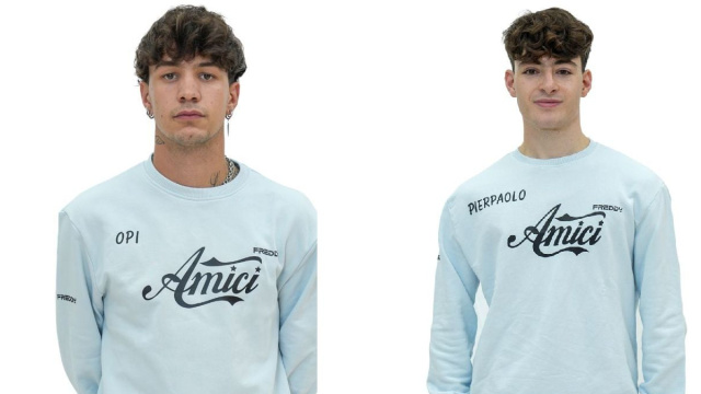 In foto Opi e Pierpaolo, allievi di Amici © Mediaset