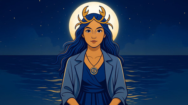 Oroscopo Cancro, immagine creata con © IA Chatgpt