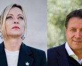 Giorgia Meloni e Guseppe Conte (© Facebook)