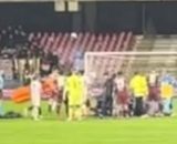 Villa infortunato a terra © foto pagina Instagram Tutto Sulla Salernitana.