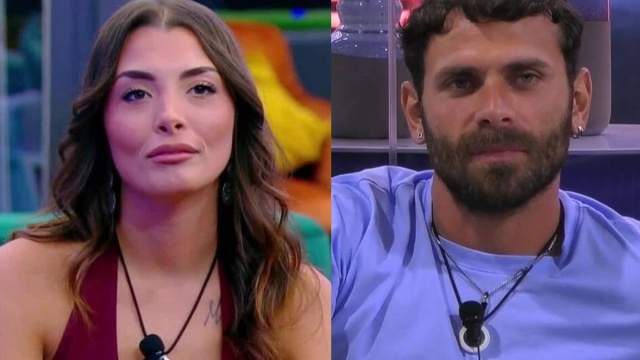 In foto Grazia e Domenico, concorrenti del Grande Fratello &copy; Mediaset