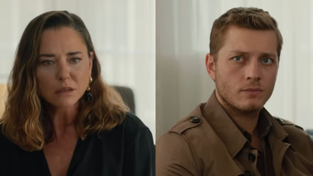 In foto Sumru e Cihan de La notte nel cuore © Show Tv.