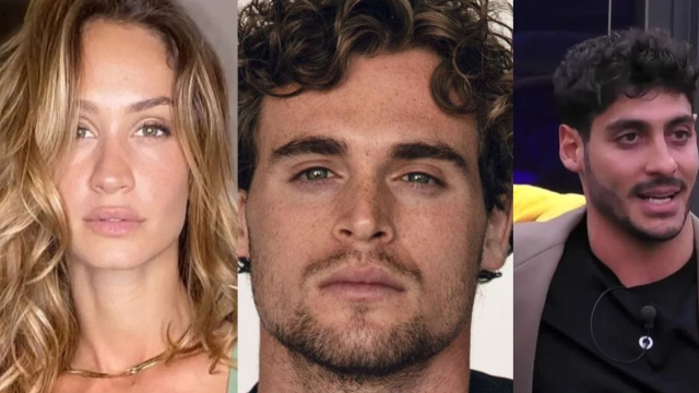 Helena Prestes, Carlo Motta e Javier Martinez &copy; Instagram/Mediaset.